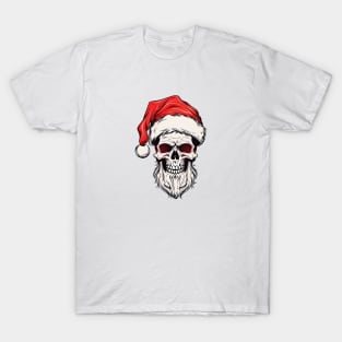 Christmas Celebration with a Skull Twist T-Shirt